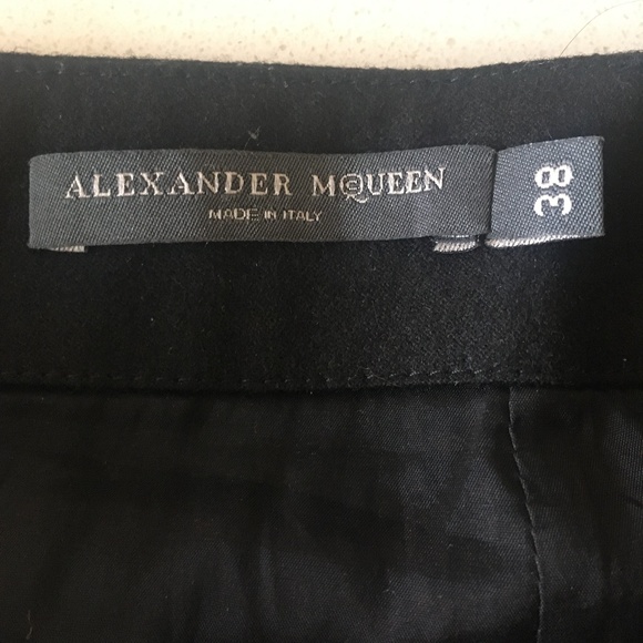 Alexander McQueen Virgin Wool Skirt - Picture 8 of 12